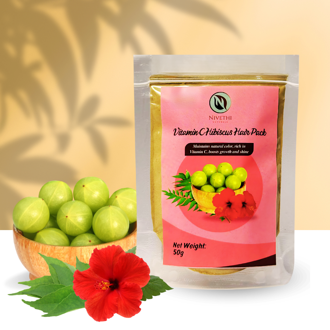 Vitamin C Hibiscus Hair Pack